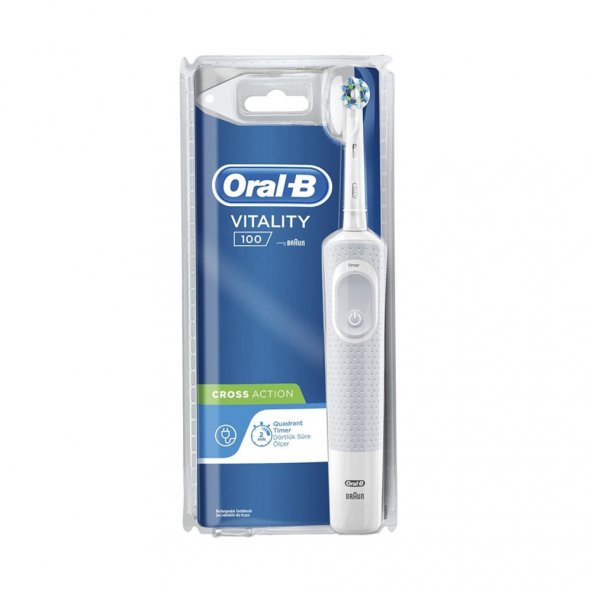 Oral-B Vitality 100 Quadrant Timer Şarjlı Diş Fırçası