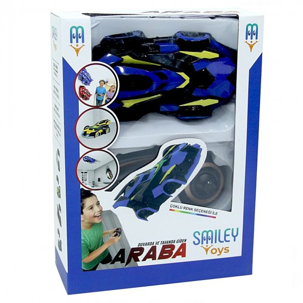 Tavanda ve Duvarda Gidebilen Kumandalı Araba - 3