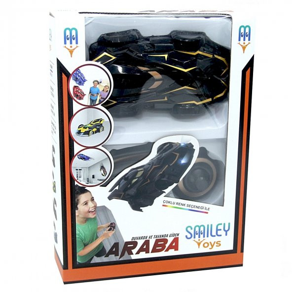 Tavanda ve Duvarda Gidebilen Kumandalı Araba - 4