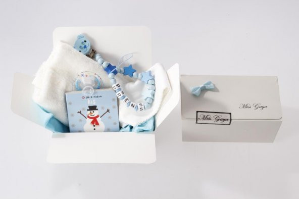Miss Gaya Bebek Mavi Küçük hediye kutusu