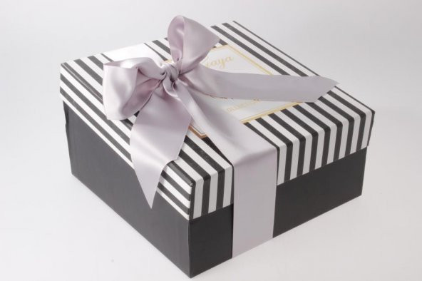 Miss Gaya Bebek Siyah Beyaz hediyelik kutu
