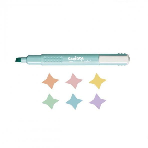 Carioca Pastel Marker 6lı - 2