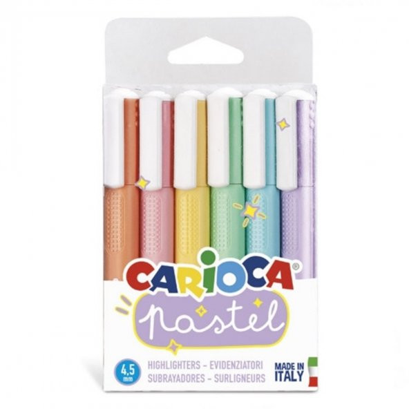 Carioca Pastel Marker 6lı - 3