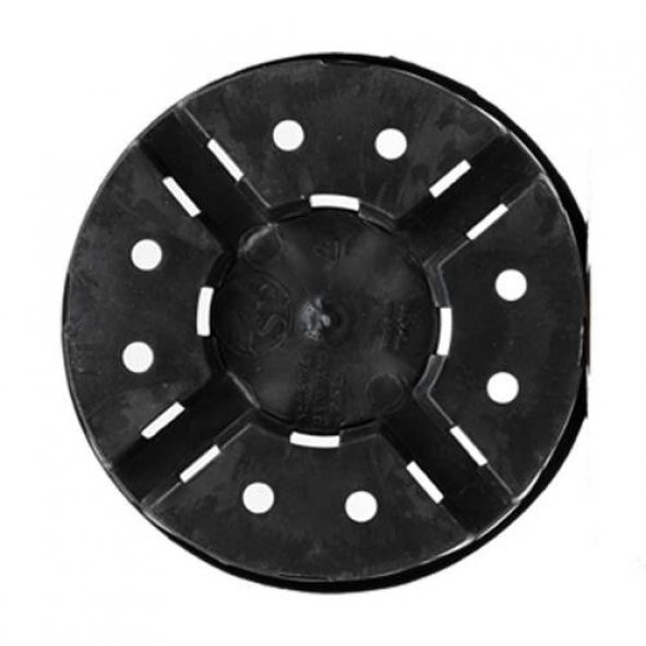 SİYAH BİTKİ ÇİÇEK ÜRETİM SAKSISI 1 LT(20 ADET SET) 125mmx105mm SERT PLASTİK SAKSI - 2