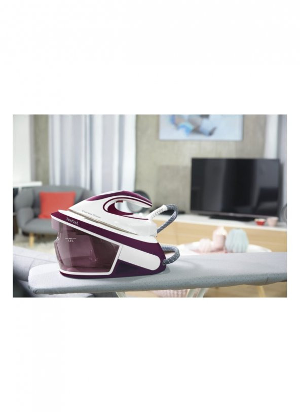 TEFAL Mor Sv8061 Express Power 6.7 Bar Buhar Kazanlı ÜTÜ - 3