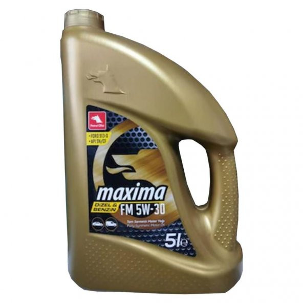 Petrol Ofisi Maxima FM 5W-30 5 Lt Tam Sentetik Motor Yağı ürün görseli