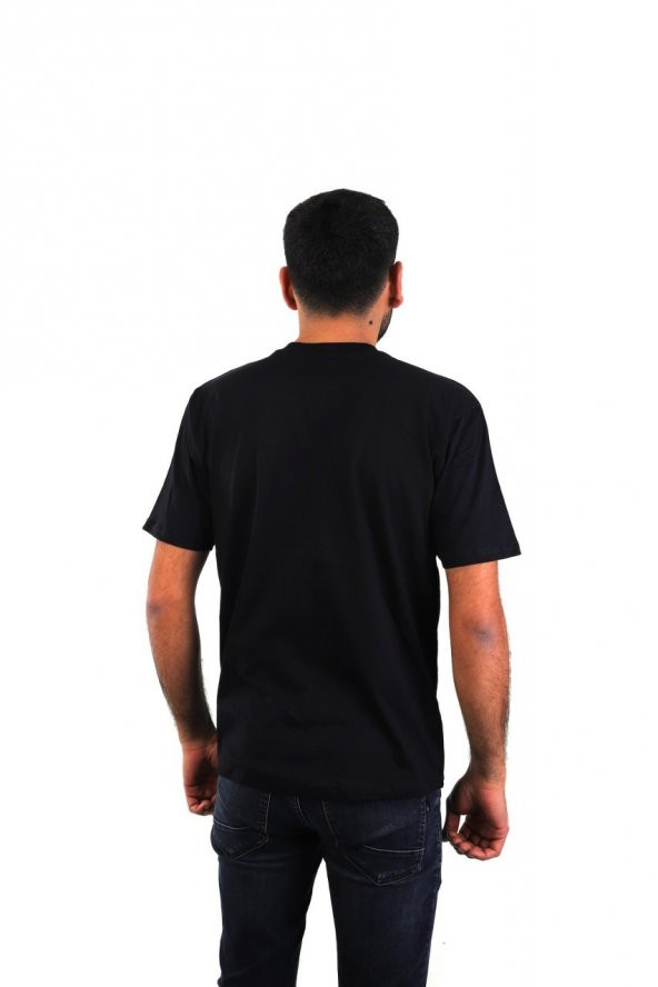 ESER - V Yaka Kısa Kol İş Tişörtü - Cepli - Regular Fit - Lacivert - 2