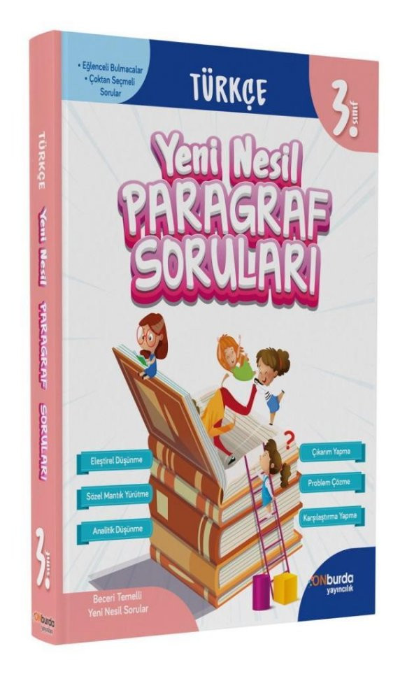 3.Sınıf Türkçe Yeni Nesil Paragraf Soruları - Onburda Yayıncılık - 1