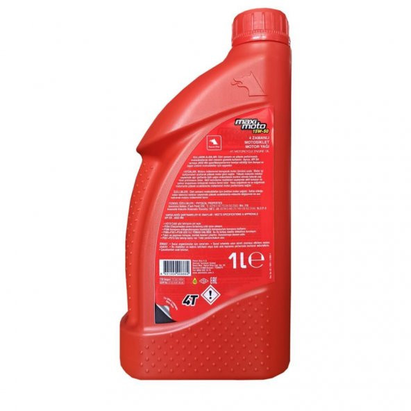 Petrol Ofisi Maximoto 15W-50 4T 1 Litre Motosiklet Motor Yağı - 4