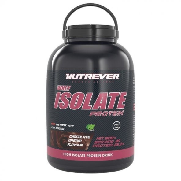 Nutrever Whey Isolate Protein 900 Gr +Shaker Hediye