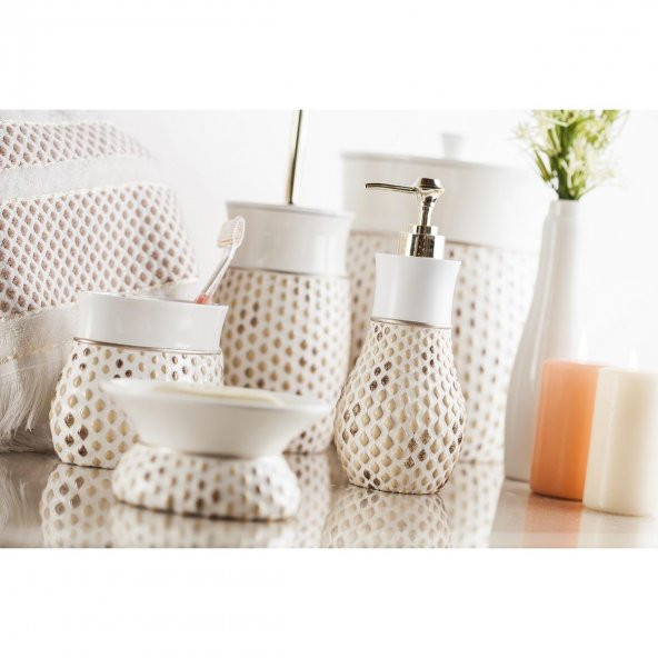 Primanova Louis Banyo Seti 5 Parça Banyo Takımı - 3