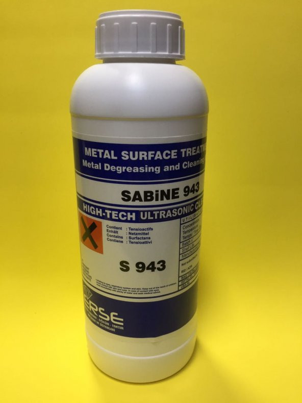 Sabine 943 Ultrasonik Yıkama Şampuanı 1kg