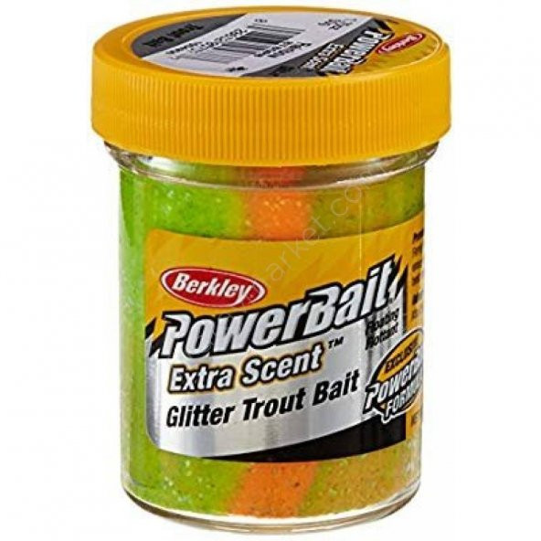 Berkley Powerbait Rainbow Extra Scent Glitter Sahte yemi
