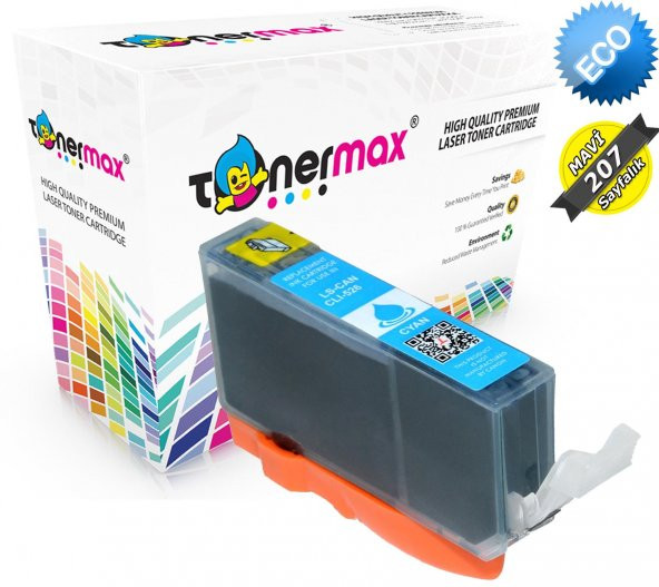 Canon Pixma MG6200 Muadil Kartuş Seti / Canon PGI-525 PGBK / CLi-526 - 3