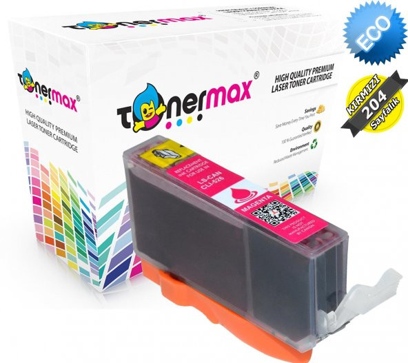 Canon Pixma MG6200 Muadil Kartuş Seti / Canon PGI-525 PGBK / CLi-526 - 4