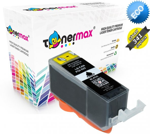 Canon Pixma MG6200 Muadil Kartuş Seti / Canon PGI-525 PGBK / CLi-526 - 6