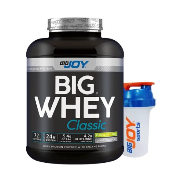 +3 Hediye Big Joy Big Whey Classic Whey Protein Tozu 2448 Gr (Hızlı Kargo)