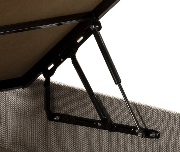 Luna Baza Başlık Yatak Takımı - 140x190 cm Çift Kişilik Ortopedik Yatak Seti Sağlamlaştırılmış Baza - 6