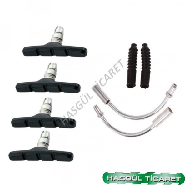 HSGL BİSİKLET FREN PAPUÇ PİPO KÖRÜK SET - 4