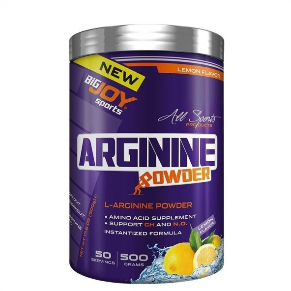 Big Joy L-Arginine Powder 500 Gr (AROMA SEÇENEKLİ)
