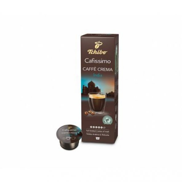 Tchibo Cafissimo Caffee Crema India 10'lu Kapsül Kahve