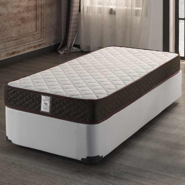 Tek Kişilik Yarı Ortopedik Orta Sert Ekonomik Forli Yatak 80x200