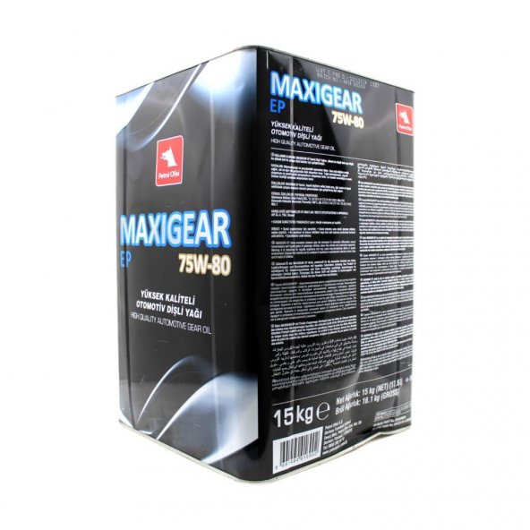 Petrol Ofisi Maxigear EP 75W-80 15 KG Şanzıman Yağı - Resim 2