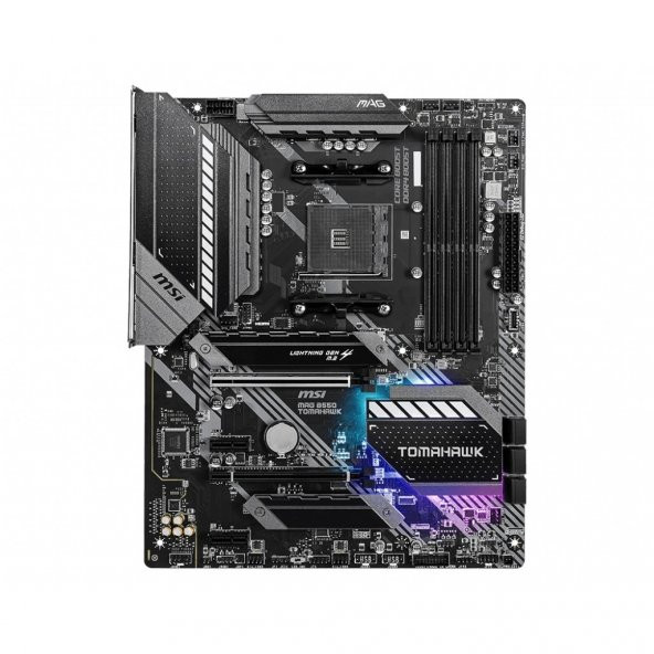 MSI MAG B550 TOMAHAWK DDR4 M2 PCIe NVME HDMI DP PCIe 16X v4.0 AM4 ATX - 5