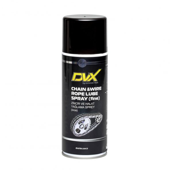 DVX Zincir ve Halat Yağlama Spreyi (İnce) 400 ml.AER2703