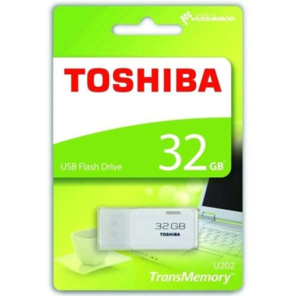 Toshiba Hayabusa 32GB USB2.0 THN-U202W0320E4 Beyaz