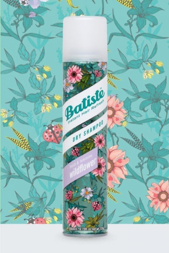 Wildflower Kuru Şampuan 200ml + Original Seyahat Çanta Boy 50ml - 2
