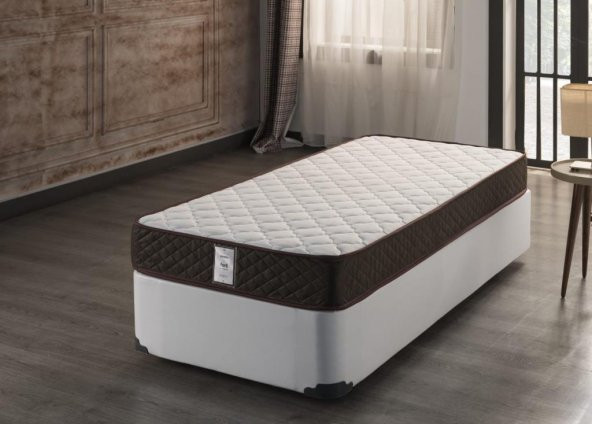 Tek Kişilik Yarı Ortopedik Orta Sert Ekonomik Yatak 120x200 Forli