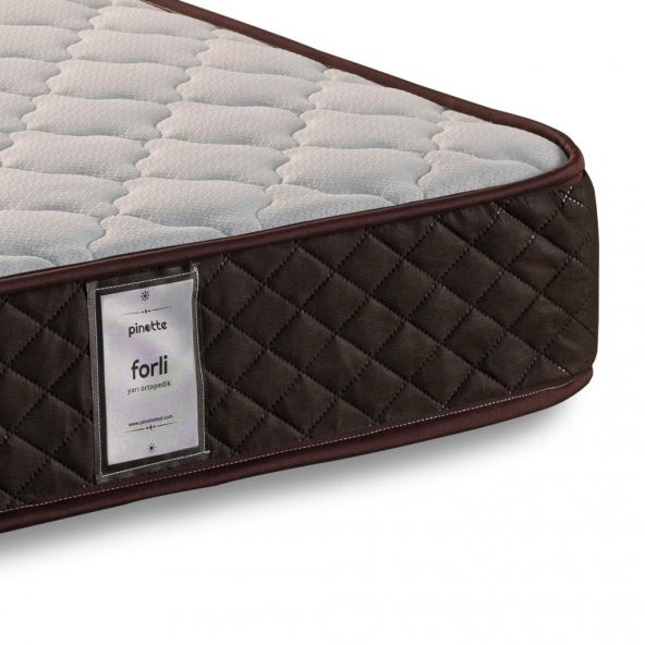 Tek Kişilik Yarı Ortopedik Orta Sert Ekonomik Yatak 120x200 Forli - 4