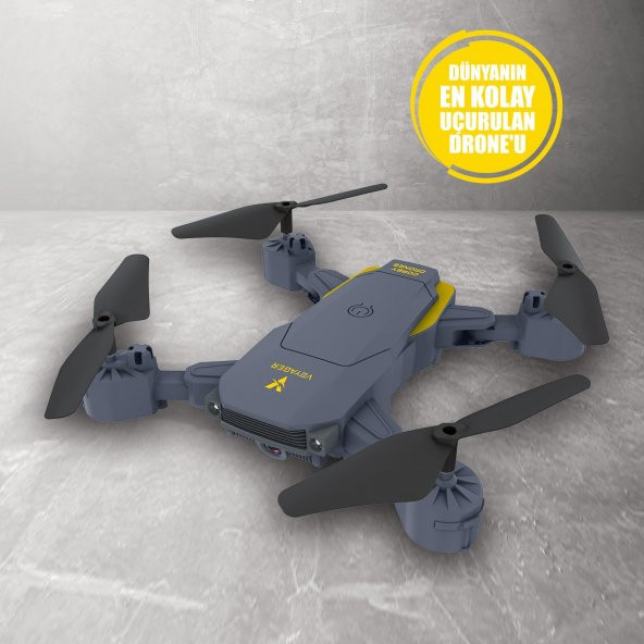 Corby CX014 Zoom Voyager Katlanabilir 720P Kameralı Smart Drone - 6