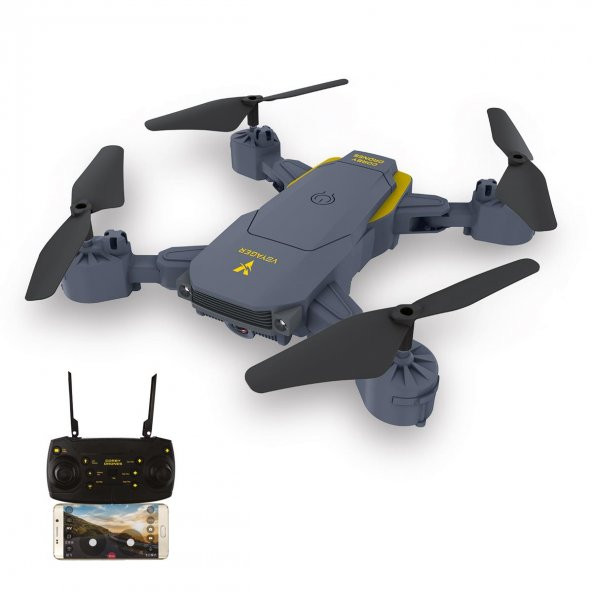 Corby CX014 Zoom Voyager Katlanabilir 720P Kameralı Smart Drone - 8