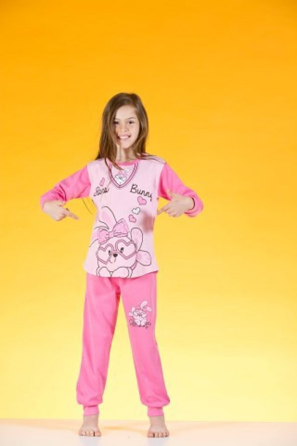 Roly Poly 2152 Kız Çocuk Pijama Takımı