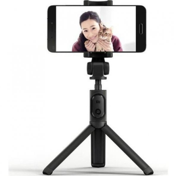 Xiaomi Bluetooth Uzaktan Kumanda Tripod Selfie Çubuğu-Siyah