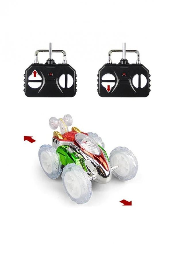 Erdem Uzaktan Kumandalı Işıklı Takla Atan Araba Erd-21A - 8