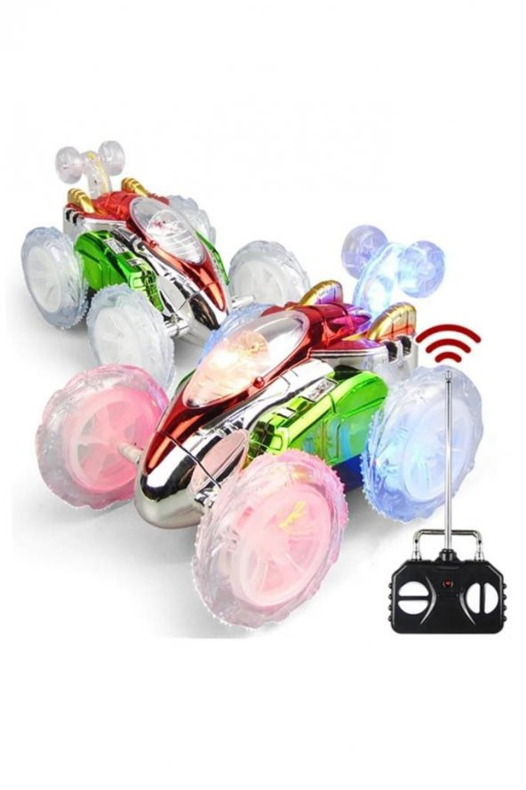 Erdem Uzaktan Kumandalı Işıklı Takla Atan Araba Erd-21A - 2