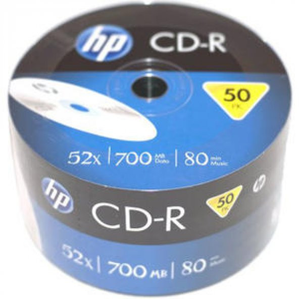 HP BOŞ CD-R 700MB BOŞ CD 50li 1 Koli (12 Paket,600 Adet) - 2