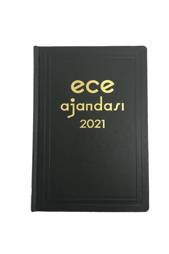 Ece Ajandası - 2021  2021 Ticari Koleksiyonu - Anadolu 17x25 Siyah