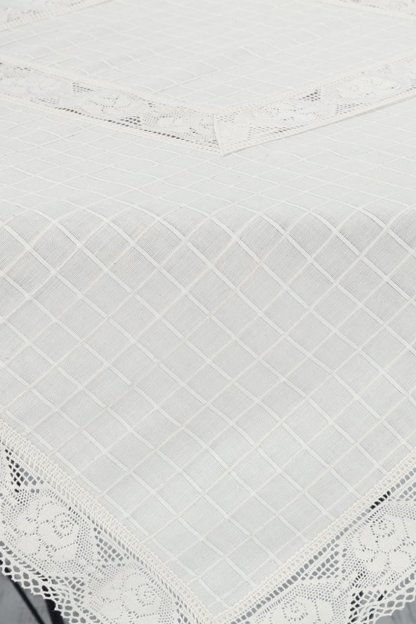 Orta Dantelli Fiskos 100x100 Cm - 4