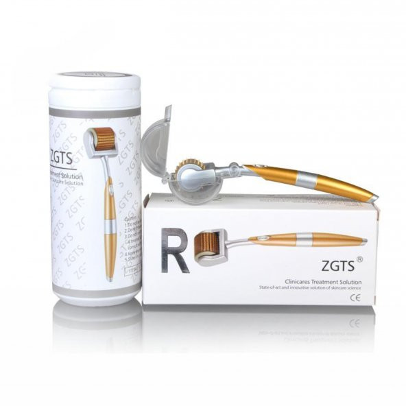 1,50MM 192 İĞNE ZGTS TİTANYUM DERMAROLLER - ZGTS DERMA ROLLER - TEMİZLEME SPREYİ HEDİYELİ! - 2