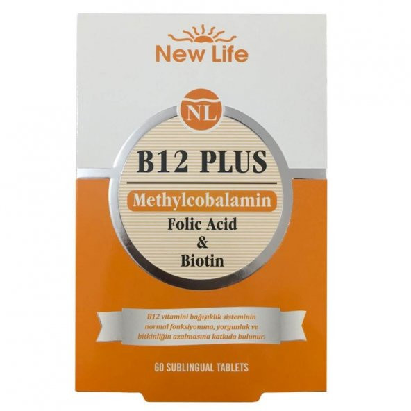 NewLife B12 Plus Methylcobalamin 60 Tablet