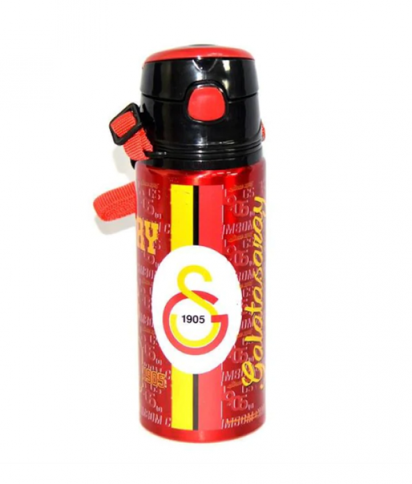 Galatasaray Pipetli Çelik Matara 97838 Orjinal Lisanslı