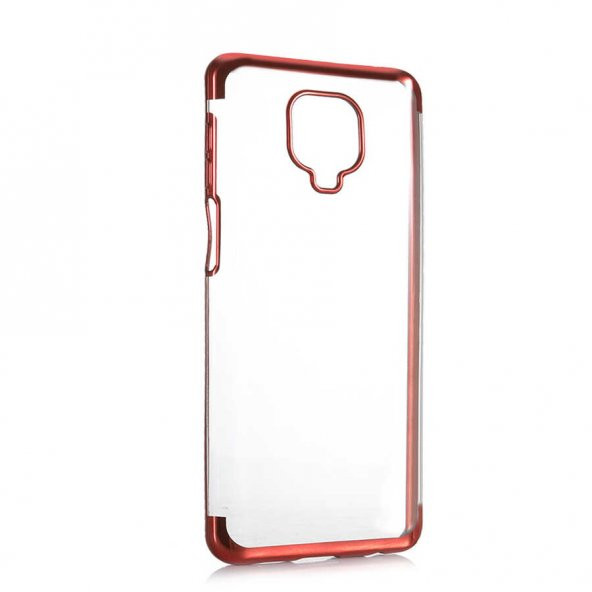 Xiaomi Redmi Note 9 Pro Kılıf Zore Dört Köşeli Lazer Silikon - 3