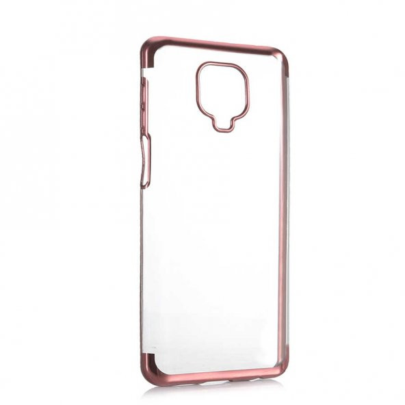 Xiaomi Redmi Note 9 Pro Kılıf Zore Dört Köşeli Lazer Silikon - 4