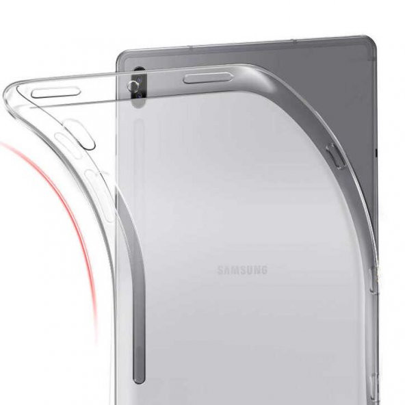 Galaxy Tab S7 Plus T970 Kılıf Zore Tablet Süper Silikon - 2