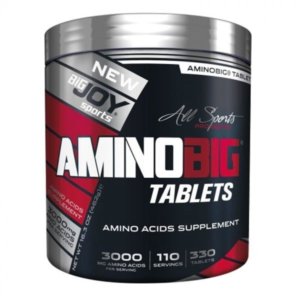 Big Joy Aminobig Amino Asit 330 Tablet (ÜCRETSİZ KARGO)