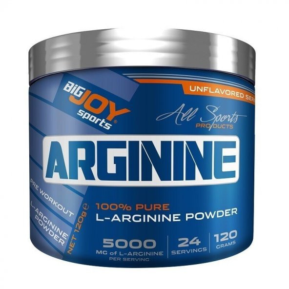 Big Joy 100 % Pure L-Arginine Powder 120 Gr (ÜCRETSİZ KARGO)